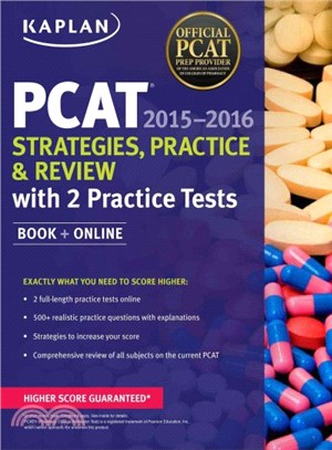 Kaplan PCAT 2015-2016 Strategies, Practice, and Review ― With 2 Practice Tests