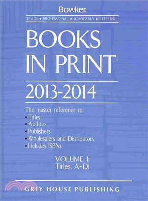 Books in Print 2013/14