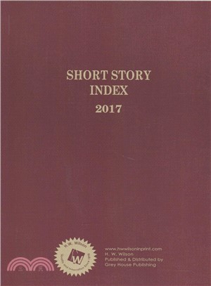 Short Story Index, 2017 Annual Cumulation
