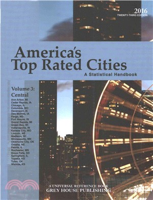 America's Top-rated Cities, Central, 2016