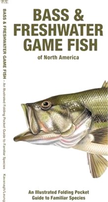 Bass & Freshwater Game Fish of North America: An Illustrated Folding Pocket Guide to Familiar Species