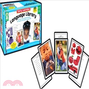 Early Learning Language Library, Grades Pk - K ─ 160 Photo Cards for Building Vocabulary and Expressive and Receptive Language Skills