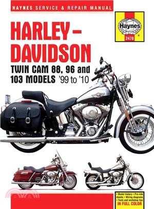 Harley-Davidson Twin Cam 88, 96 and 103 ─ Service and Repair Manual