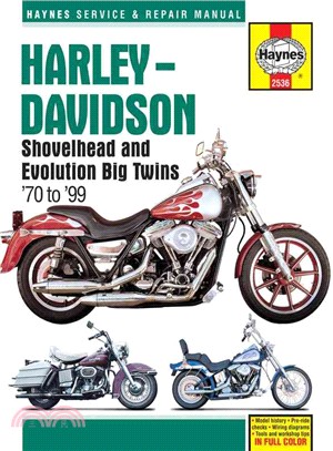 Haynes Harley-Davidson Shovelhead and Evolution Big Twins '70 to '99 Service and Repair Manual