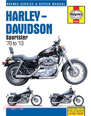 Haynes Harley-davidson Sportster '70 to '13 Repair Manual