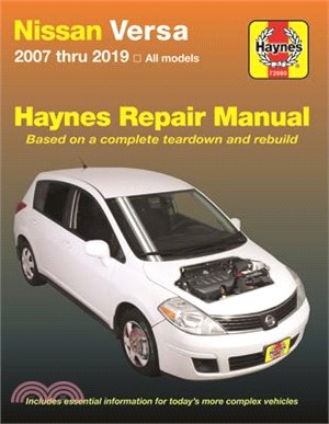 Nissan Versa Haynes Repair Manual ― 2007 Thru 2019, All Models