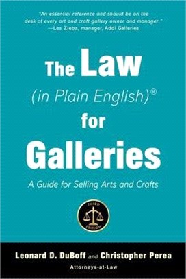 The Law in Plain English for Galleries ― A Guide for Selling Arts and Crafts