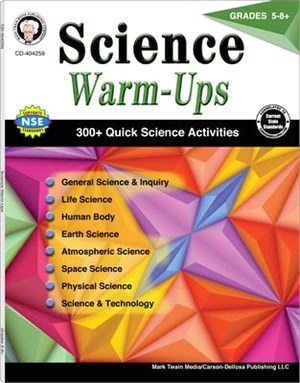 Science Warm-Ups, Grades 5 - 8+