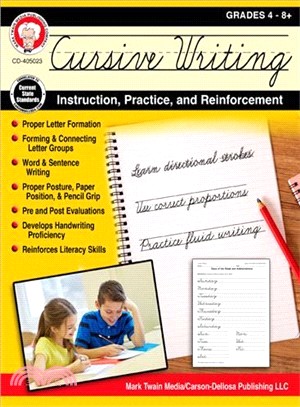 Cursive Writing ― Instruction, Practice, and Reinforcement, Grades 4 - 9