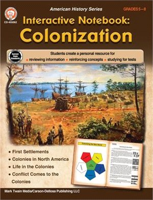 Interactive Notebook: Colonization Resource Book, Grades 5 - 8