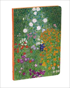 Flower Garden, Gustav Klimt: A5 Notebook