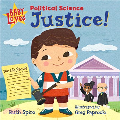 Baby loves political science :justice! /