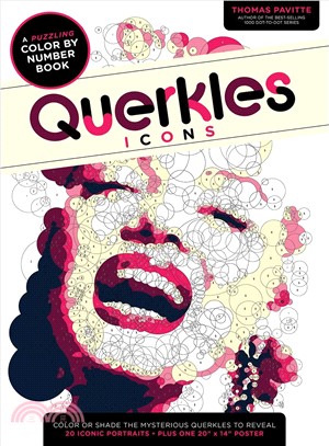 Querkles Icons ─ A Puzzling Color-By-Number Book