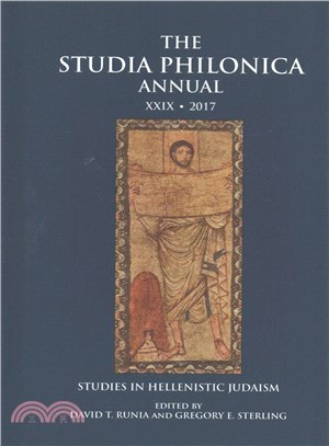 The Studia Philonica Annual Xxix, 2017 ― Studies in Hellenistic Judaism