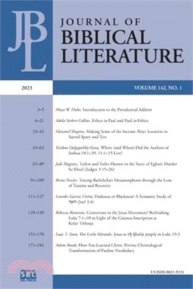 Journal of Biblical Literature 142.1 (2023)