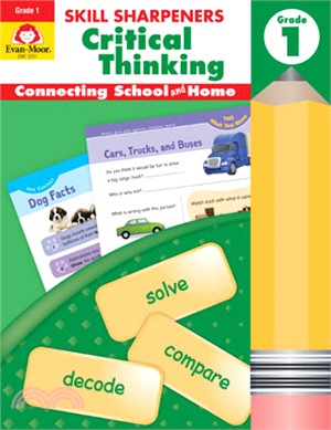 Skill Sharpeners Critical Thinking, Grade 1