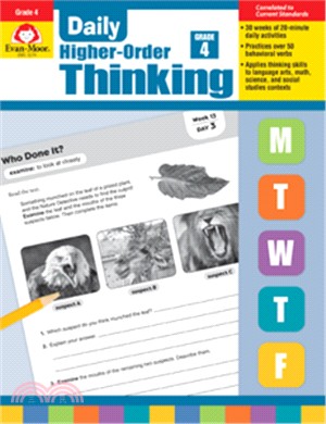 Daily Higher-Order Thinking, Grade 4 - Teacher Edition