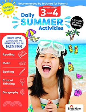 Daily Summer Activities (2018 Revised Edition), Between Grades 3 and 4