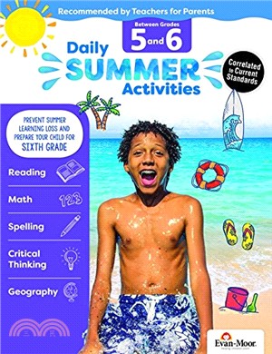 Daily Summer Activities (2018 Revised Edition), Between Grades 5 and 6