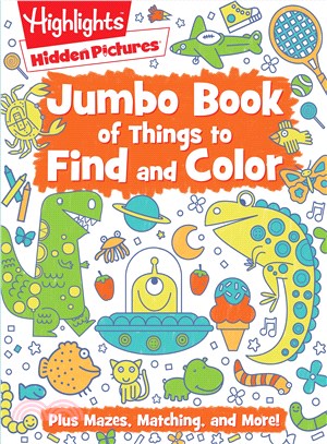Jumbo Book of Things to Find and Color