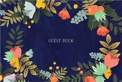 Guest Book ─ Modern Floral Edition