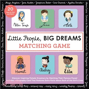 Little People, BIG DREAMS Matching Game ― Put Your Brain to the Test With All the Girls of the Little People Big Dreams!