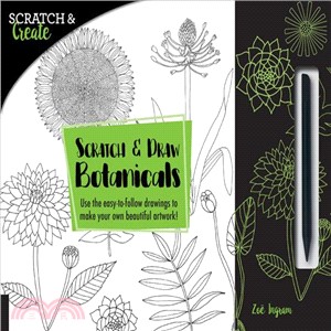 Scratch and Draw Botanicals