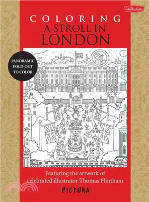 Coloring a Stroll in London ─ Featuring the Artwork of Celebrated Illustrator Thomas Flintham