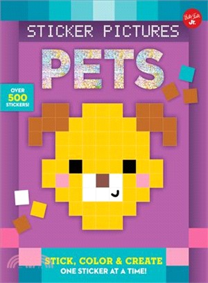 Sticker Pictures Pets ─ Stick, Color & Create One Sticker at a Time!