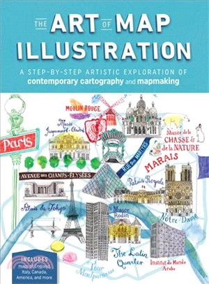 The Art of Map Illustration ─ A Step-by-step Artistic Exploration of Contemporary Cartography and Map Making