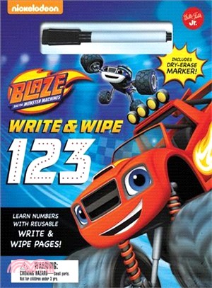 Nickelodeon's Blaze and the Monster Machines Chalkboard 123 ― Learn Numbers With Reusable Chalkboard Pages!