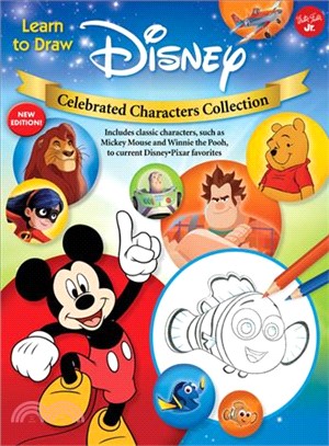 Learn to Draw Disney Celebrated Characters Collection: New Edition! Includes classic charachters, such as Michkey Mouse and Winnie the Pooh, to current Disney/Pixar favorites