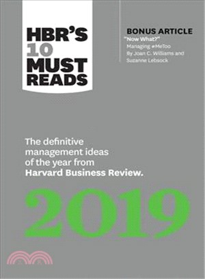 Hbr's 10 Must Reads 2019 ― The Definitive Management Ideas of the Year from Harvard Business Review, Hbr's 10 Must Reads