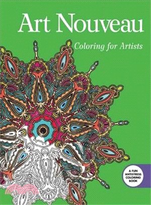 Art Nouveau Adult Coloring Book ─ Coloring for Artists