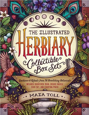 The Illustrated Herbiary Collectible Box Set ― Includes Hardcover Book, Deluxe Card Set, and Carrying Pouch