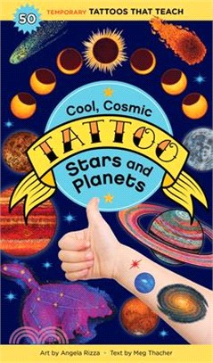 Cool, Cosmic Tattoo Stars and Planets: 50 Temporary Tattoos That Teach