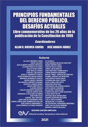 Principios Fundamentales del Derecho Público. Desafíos Actuales