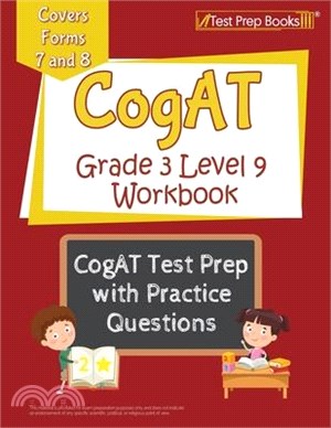 CogAT Grade 3 Level 9 Workbook: CogAT Test Prep with Practice Questions [Covers Forms 7 and 8]