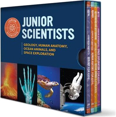 Junior Scientists Box Set: Geology, Human Anatomy, Ocean Animals, and Space Exploration
