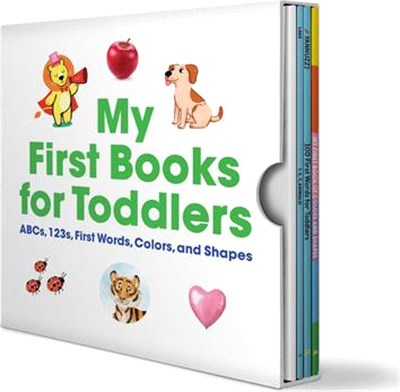 My First Books for Toddlers Box Set: Abcs, 123s, First Words, Colors and Shapes