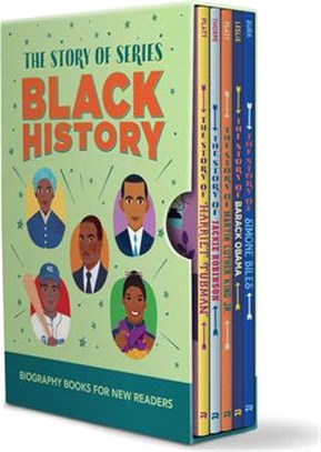 The Story of Black History Box Set: Biography Books for New Readers