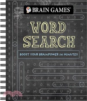 Brain Games - Word Search (Chalkboard - 320 Pages)