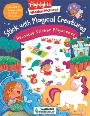 Stick with Magical Creatures Reusable Sticker Playscenes