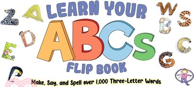 Fun ABC Flip Book: Spell and Learn Three-Letter Words