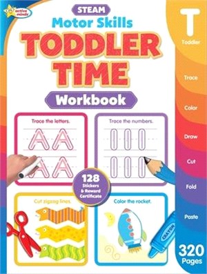 Toddler Time Motor Skills Steam Workbook