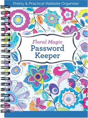 Floral Magic Password Keeper: Pretty & Practical Website Organizer