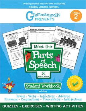 Grammaropolis Presents ― Meet the Parts of Speech 8 Population, Grade 2