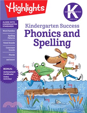 Kindergarten Phonics and Spelling Learning Fun Workbook