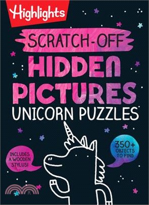 Scratch-Off Hidden Pictures Unicorn Puzzles