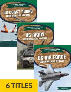 Us Military Equipment and Vehicles (Set of 6)